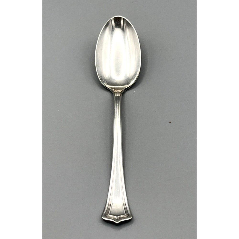 Antique 1881 Rogers Oneida Scotia Teaspoon 5" Silverplate Glossy 1908-1915 Vtg